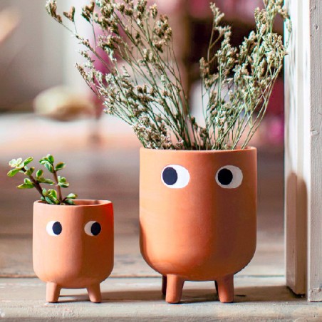 Cache-pot terracotta - Leggy