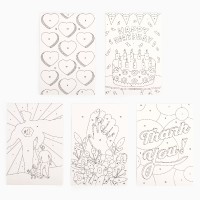 Kit de peinture au numéro - Cartes de voeux DIY