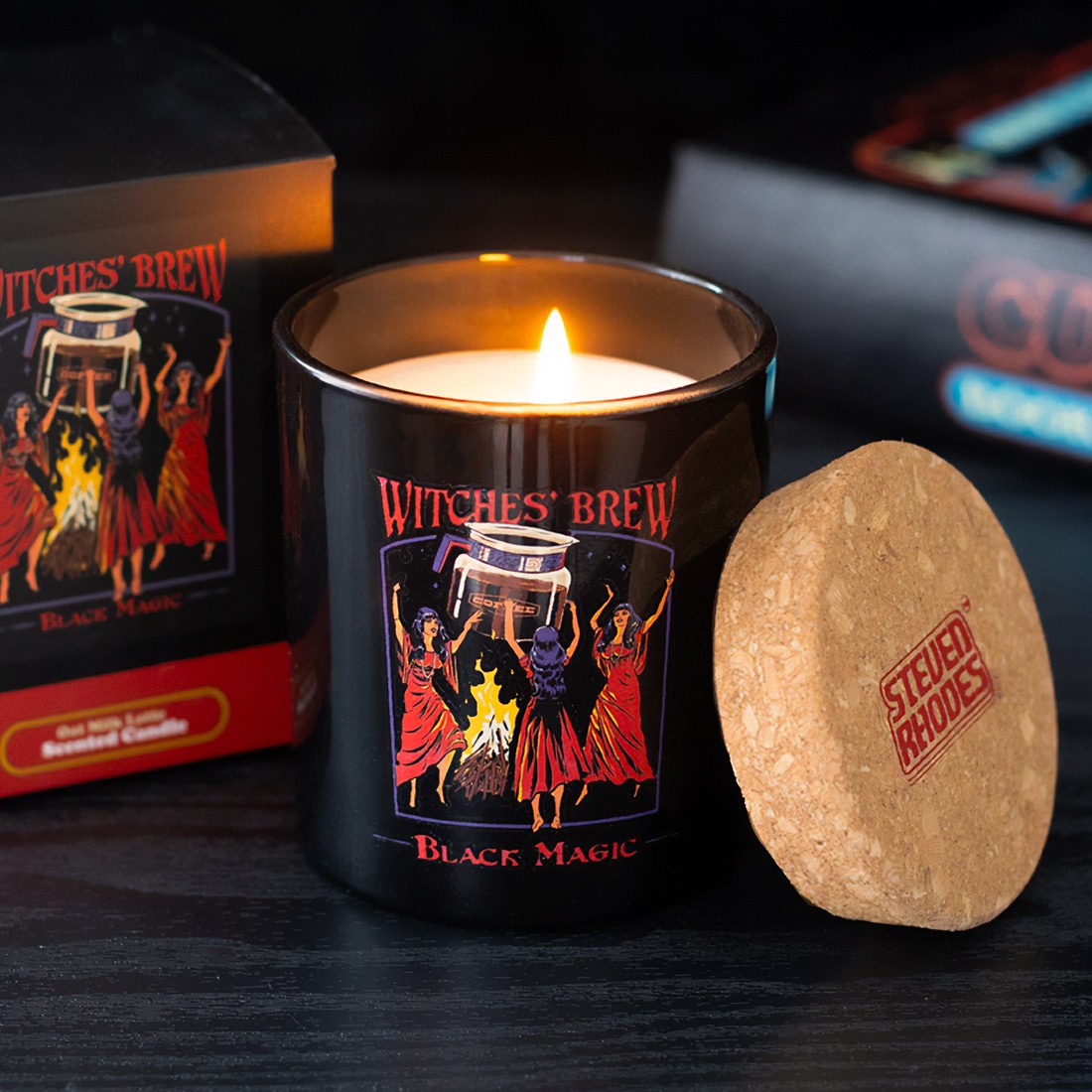 Bougie parfumée - Witches brew (latte au lait d'avoine)
