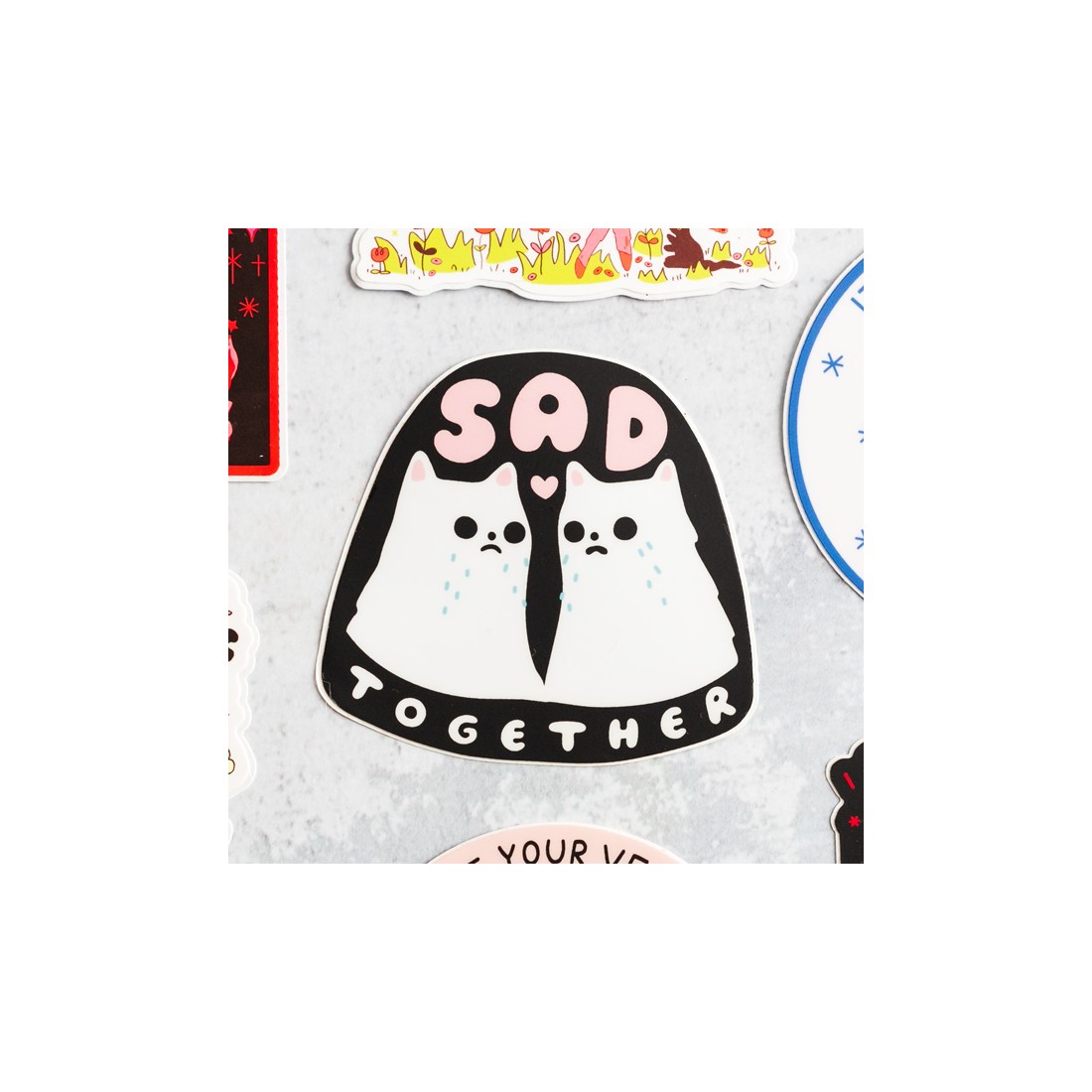 Grand sticker - Sad together