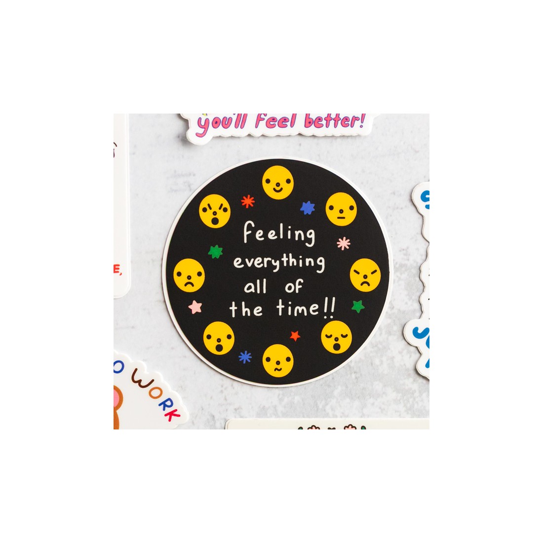 Grand sticker - Feeling everything