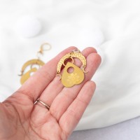 Boucles d'oreilles - Flocon