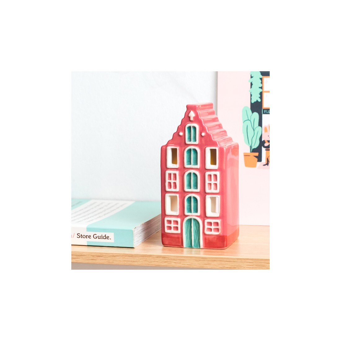 Photophore maison et cones d'encens - Amsterdam house