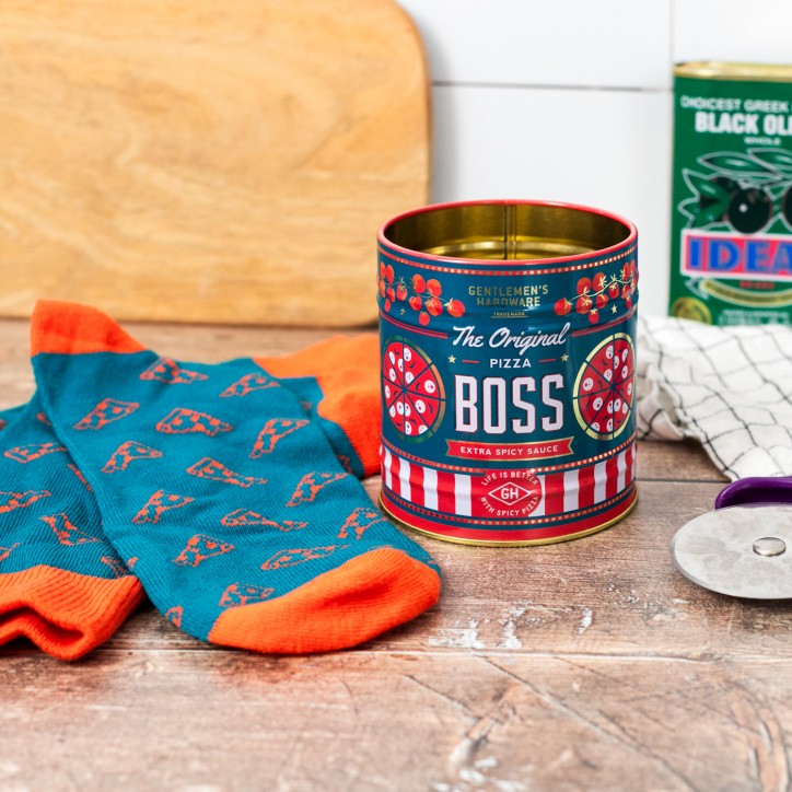 Chaussettes + pot - Pizza sauce