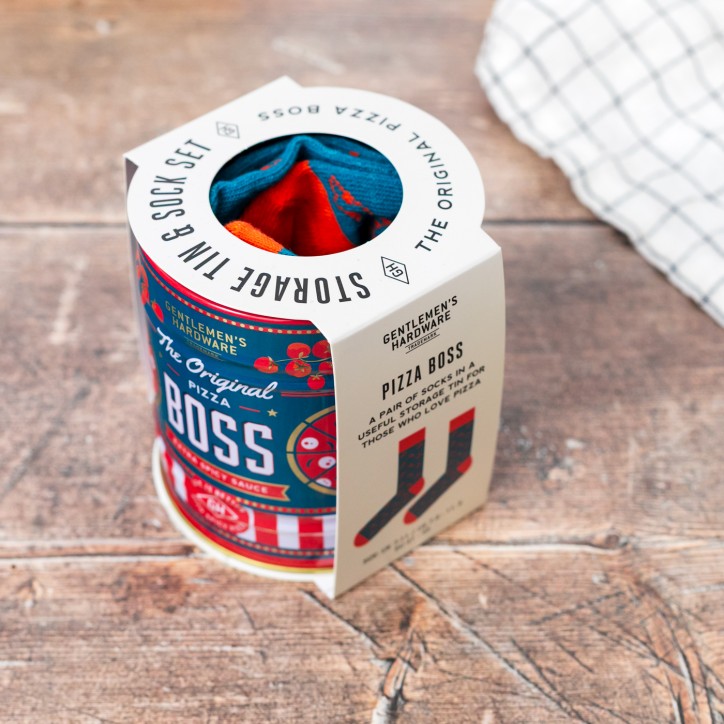 Chaussettes + pot - The original Pizza boss