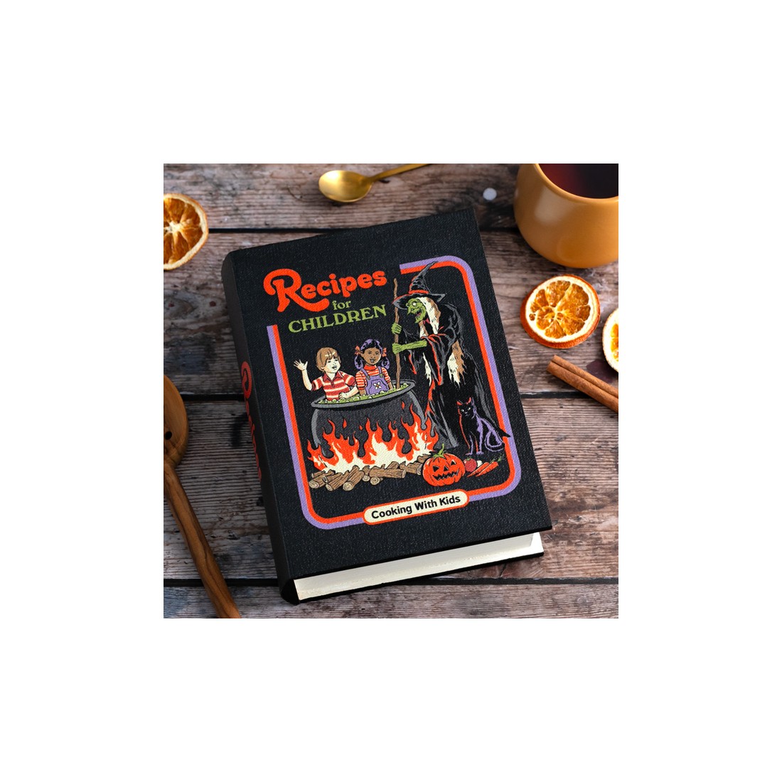 Boîte de rangement livre - Recipes for children