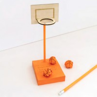 Bloc-notes panier de basket - Desktop dunks - Kikkerland