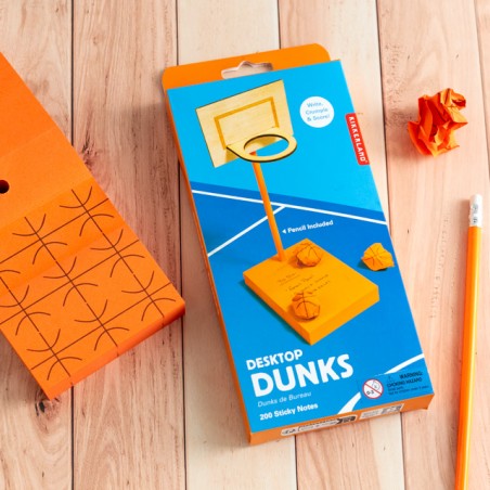 Bloc-notes panier de basket - Desktop dunks