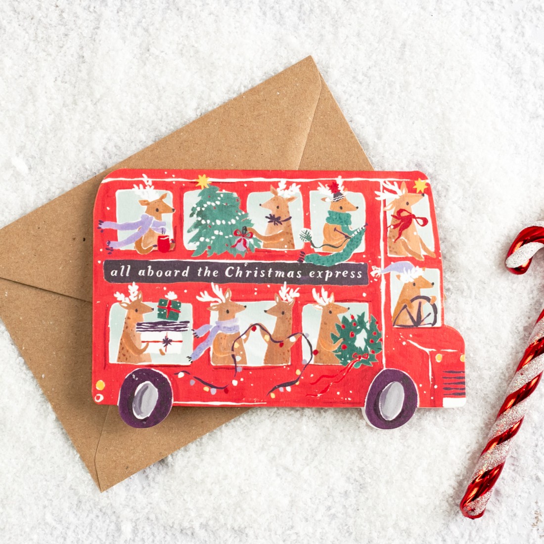 Carte de Noël - The Christmas express - Sister paper co