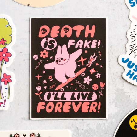 Grand sticker - Death is fake