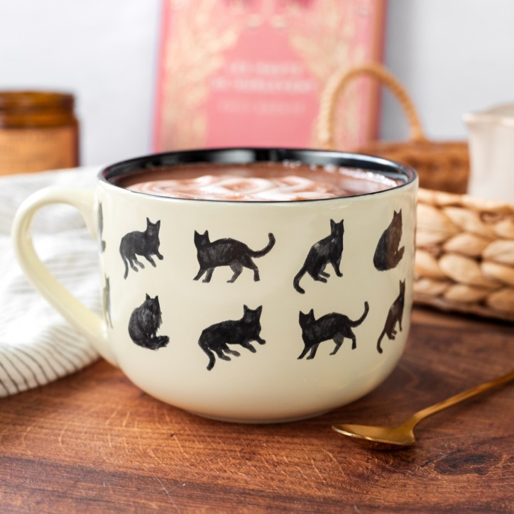 Grand mug XL chat - Cat collective - Cadeau aime les chats