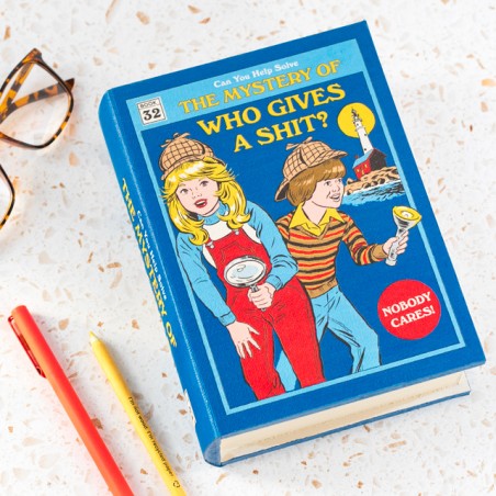 Book shaped storage box - Who gives a shit?