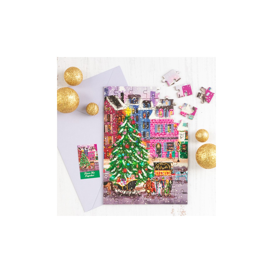 Carte de Noël / puzzle - Christmas greetings