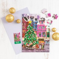 Carte de Noël / puzzle - Christmas greetings
