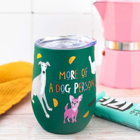 Tasse à emporter - More of a dog person