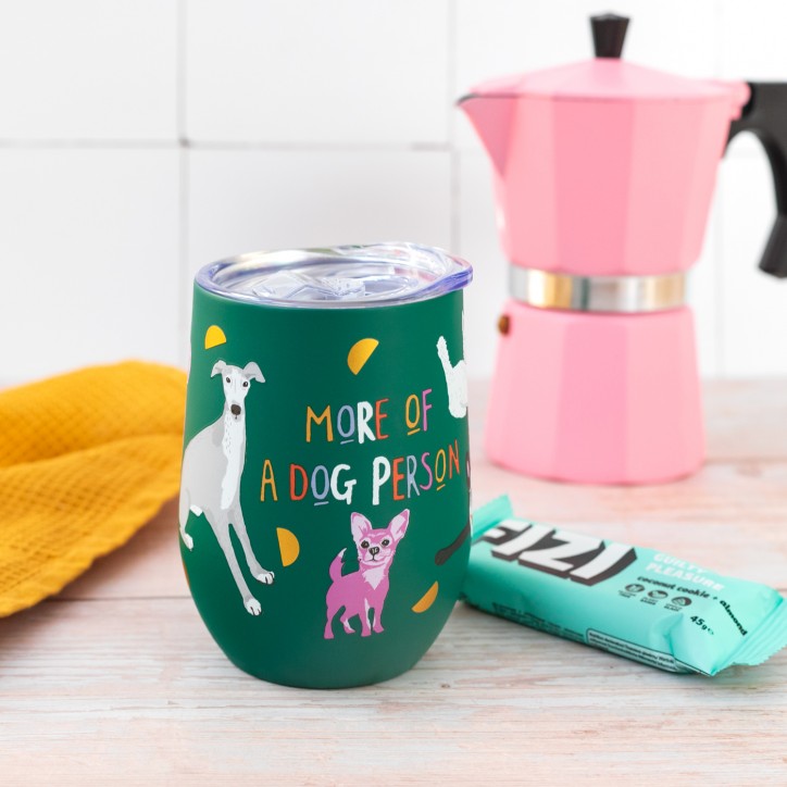 Tasse à emporter - More of a dog person
