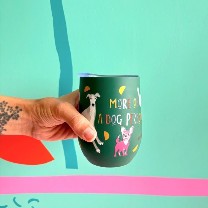 Tasse à emporter - More of a dog person