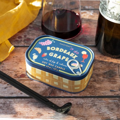 Bougie parfumée Bistro (conserve) - Bordeaux grape