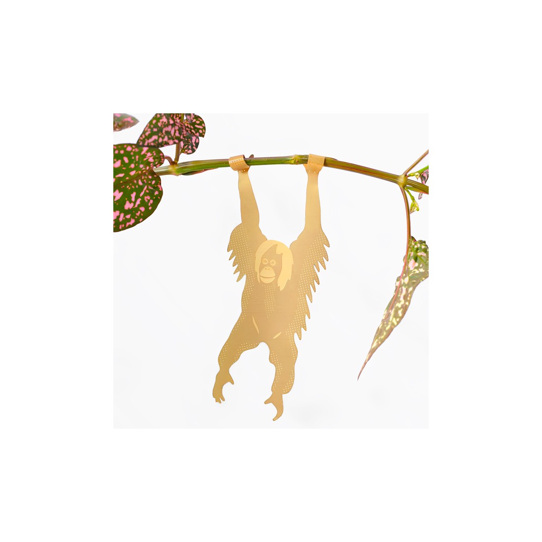 Mini déco pour plantes - Plant animals (orang-outan)