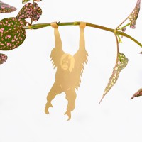 Mini déco pour plantes - Plant animals (orang-outan)