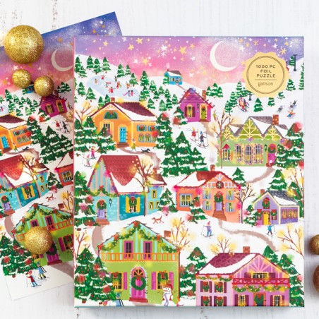 Puzzle Galison - Snowcap village