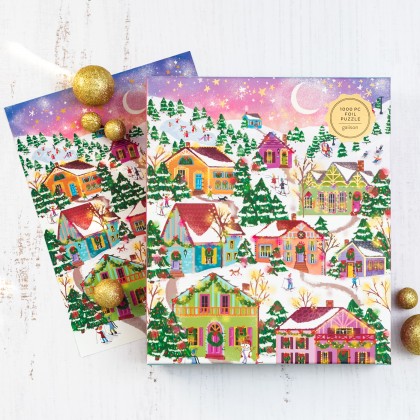 Puzzle Galison - Snowcap village