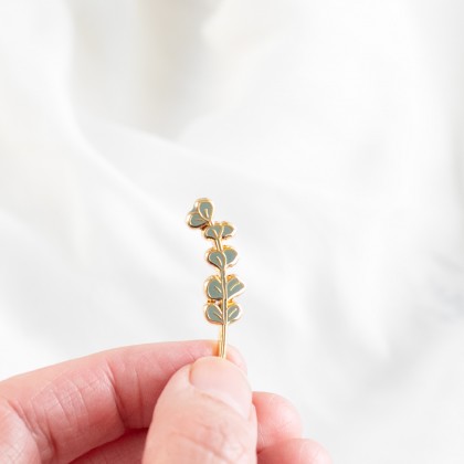 Enamel pin - Eucalyptus