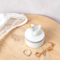 Petite boîte en céramique - Canard