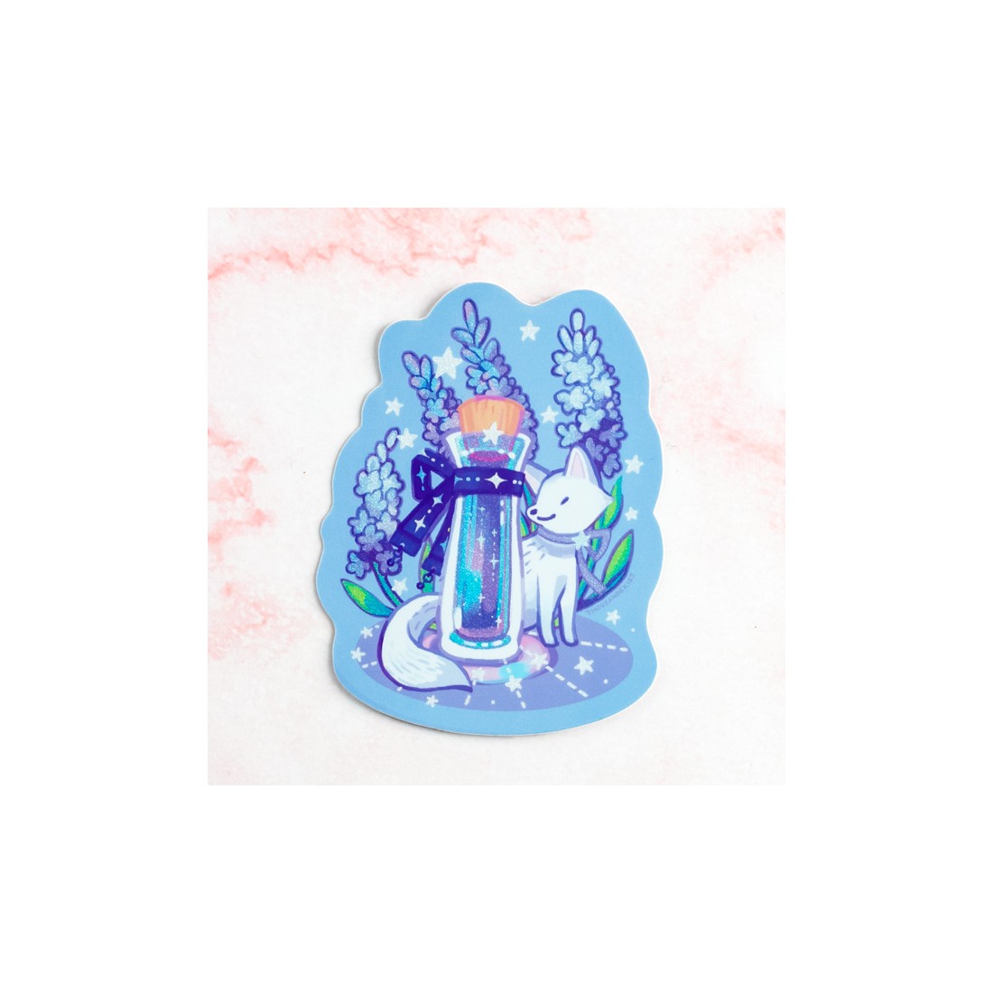 Grand sticker vinyle - Ink potion (holographique)