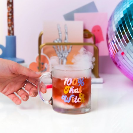 Mug en verre - 100% that witch