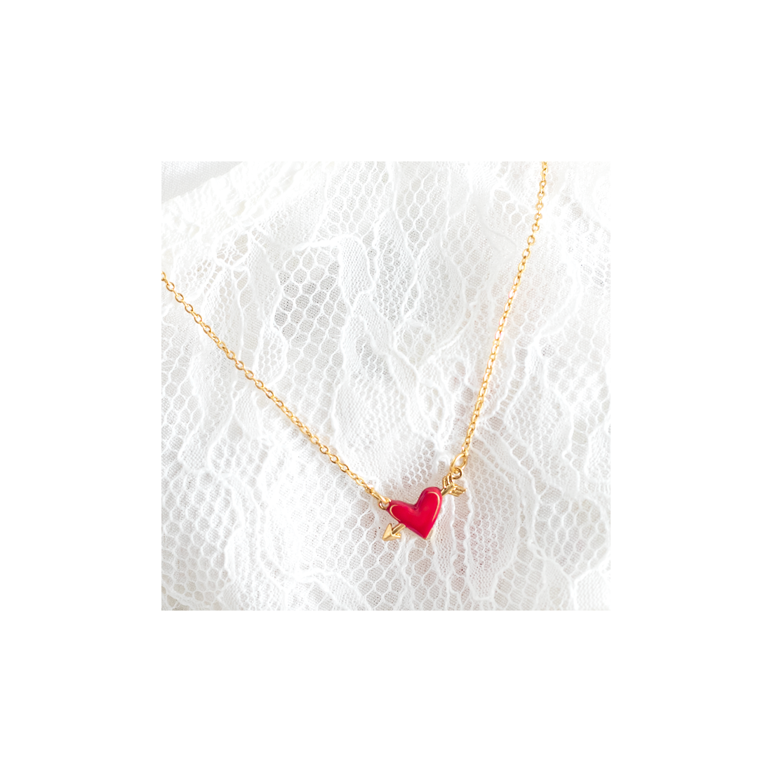 Collier - Coeur amoureux
