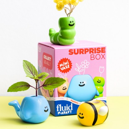 Fluid Market mini vase - Surprise box (animals)