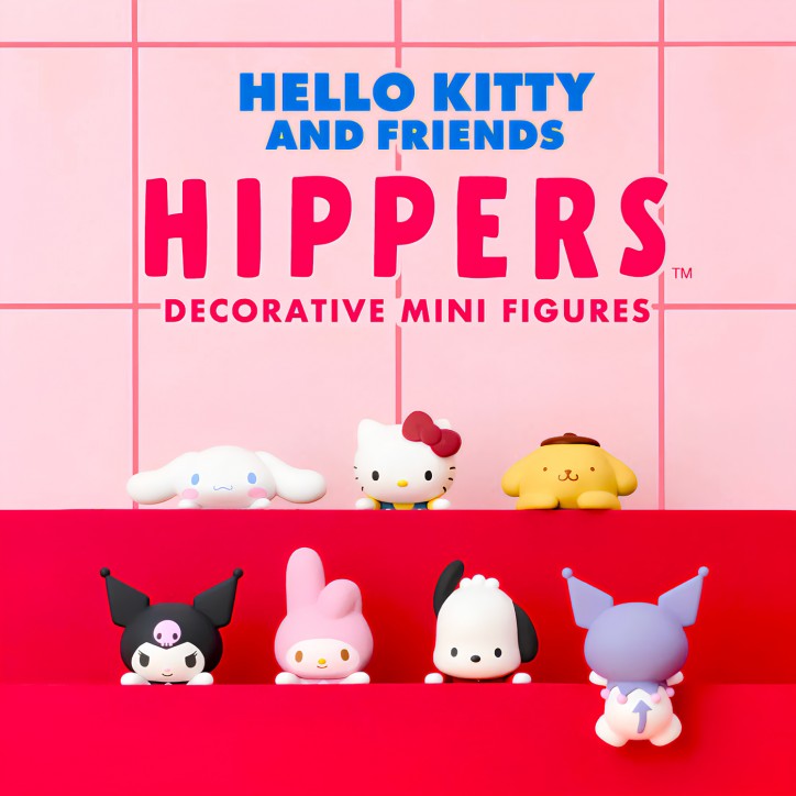 Hello Kitty & friends - Série Hippers - Figurines Sanrio