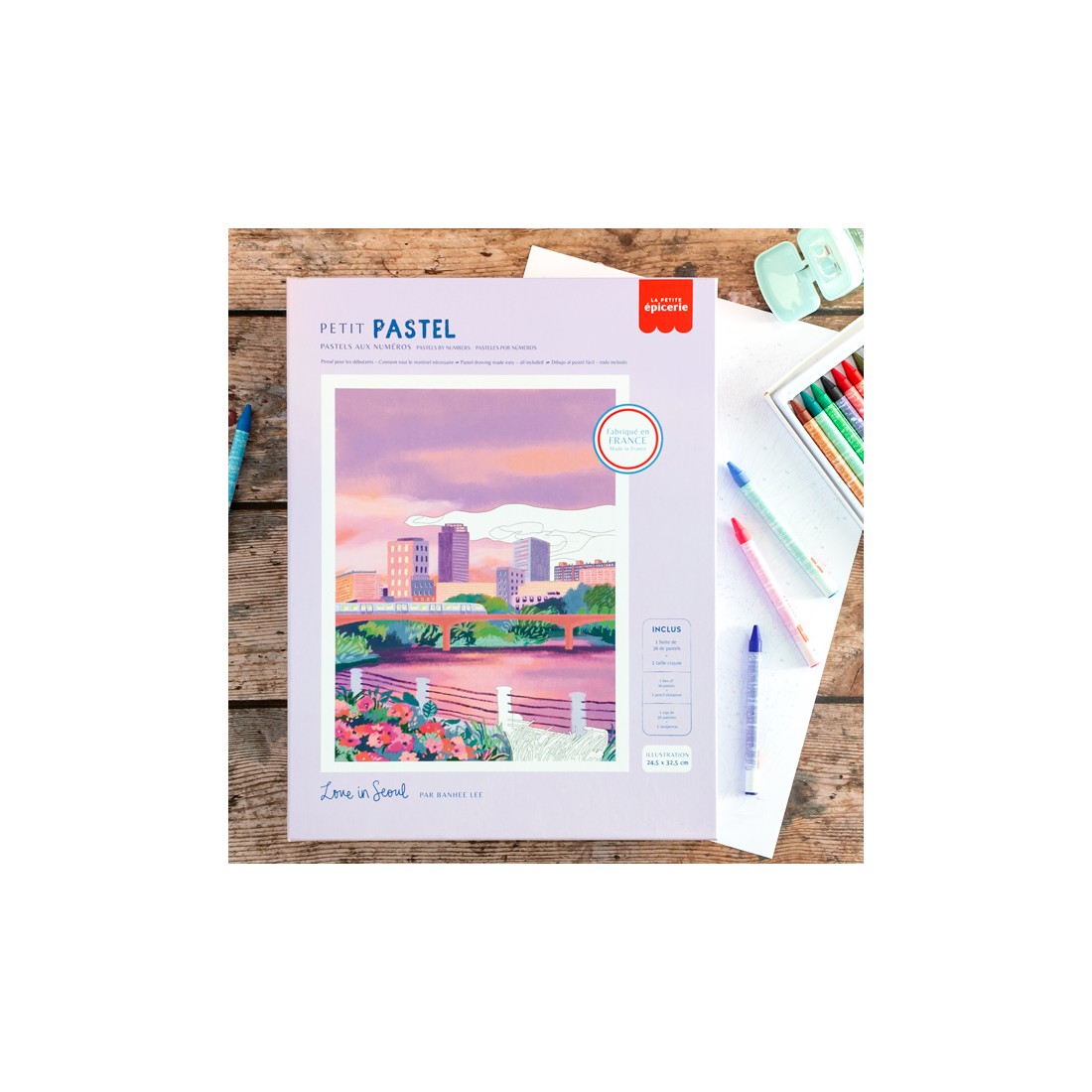 Coffret pastel au numéro - Love in Seoul