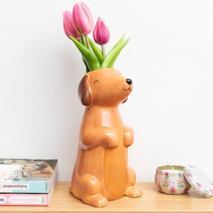 Vase - Sausage dog