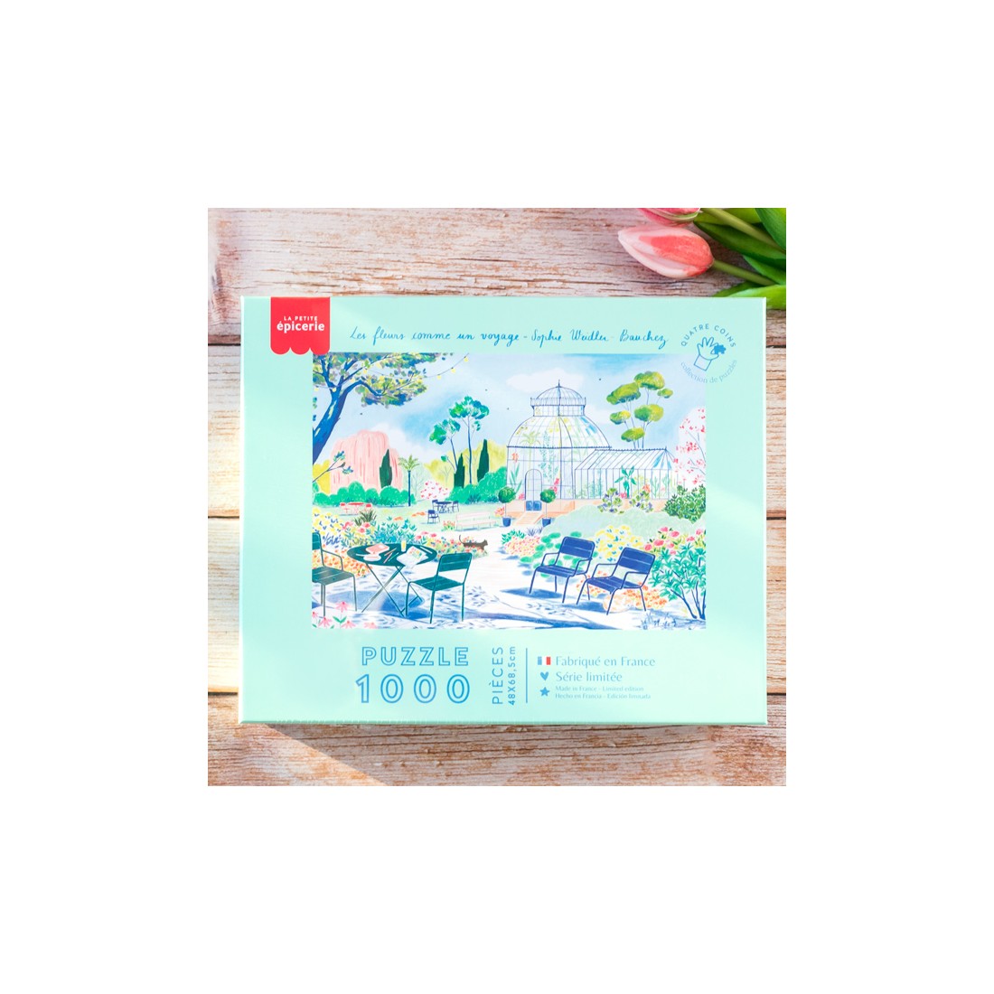 Puzzle La Petite Epicerie - Les fleurs comme un voyage