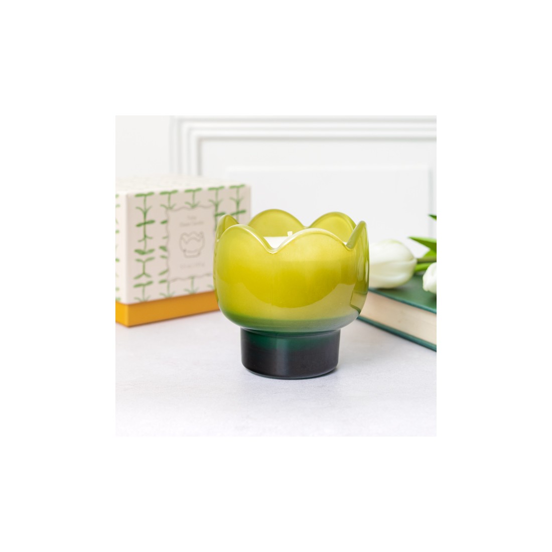 Bougie parfumée Tulip - Verbena & lemongrass - Paddywax