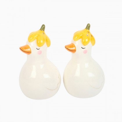 Salière et poivrière - Canards