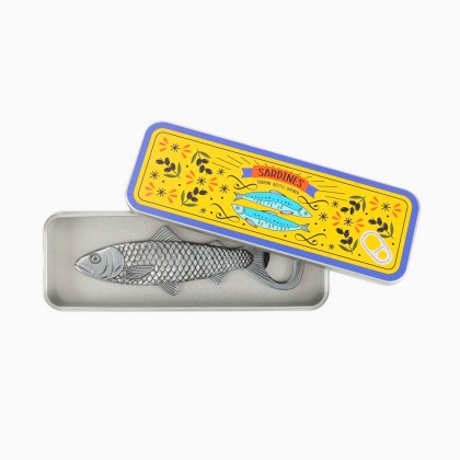 Décapsuleur en métal - Boîte de sardine
