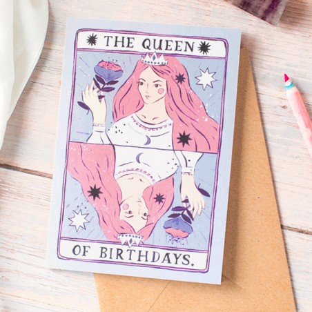 Tarot card - The queen of birthdays