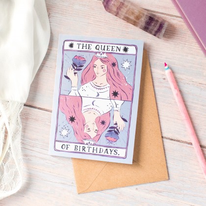 Carte Tarot - The queen of birthdays