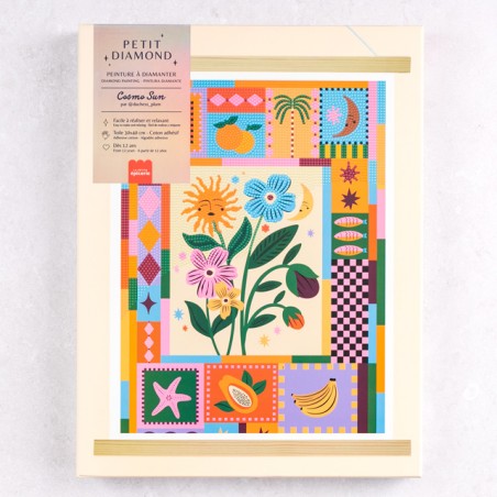 Kit de diamond painting Petit diamond - Cosmo sun