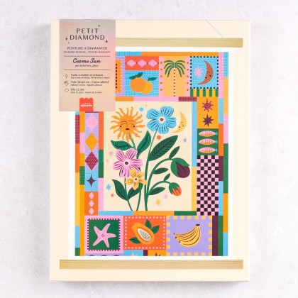 Kit de diamond painting Petit diamond - Cosmo sun