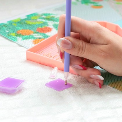 Kit de diamond painting Petit diamond - Greek island