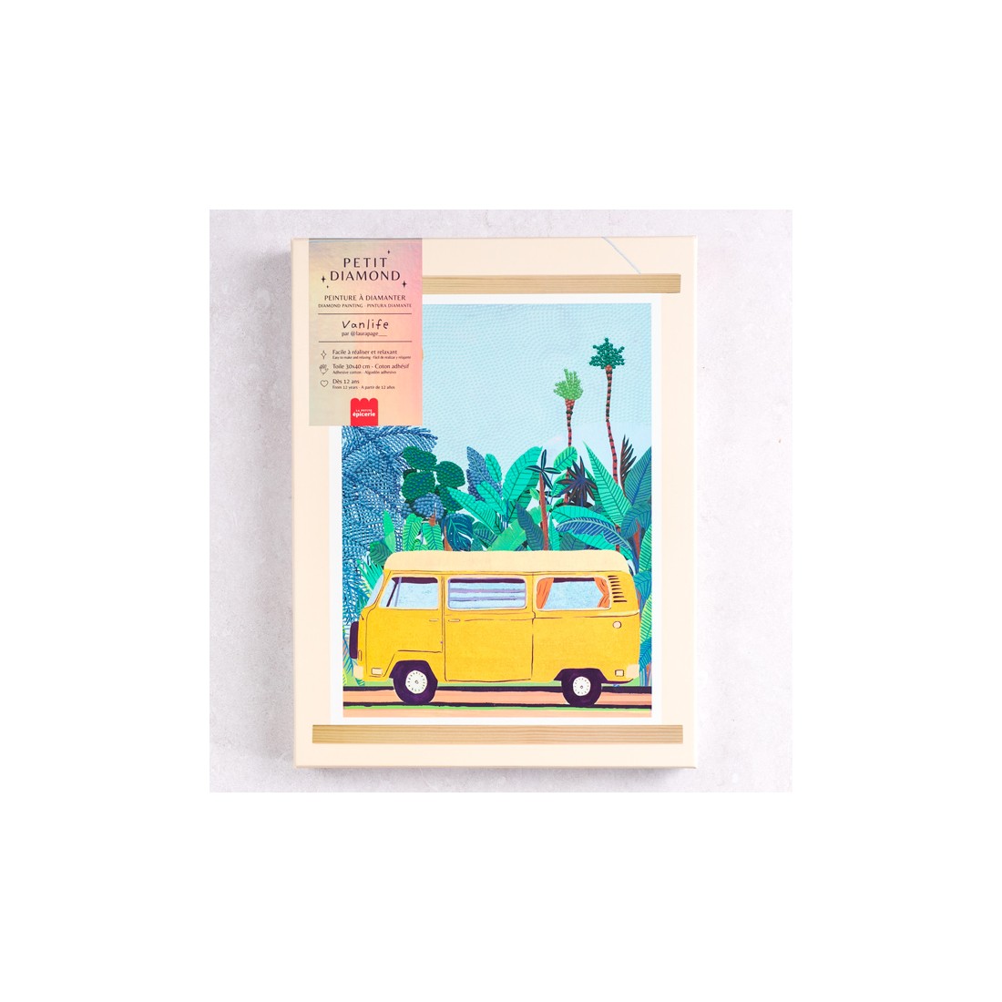 Kit de diamond painting Petit diamond - Van life
