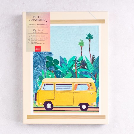 Kit de diamond painting Petit diamond - Van life