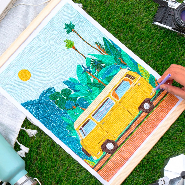 Diamond painting - Van life