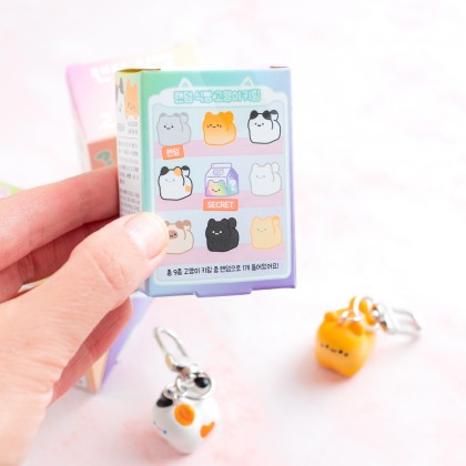 Mini keychain - Bread cat