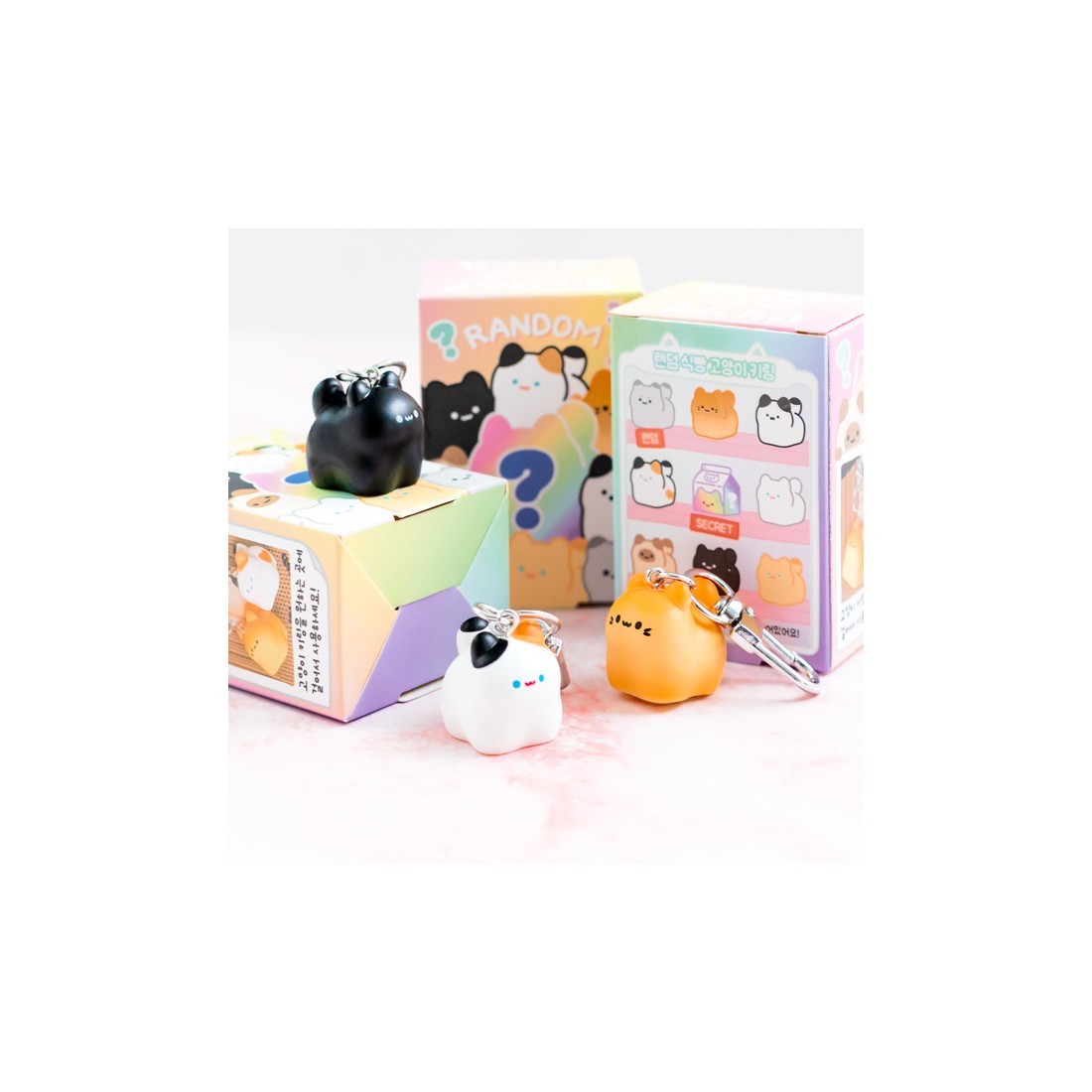 Porte-clés à collectionner - Bread cat