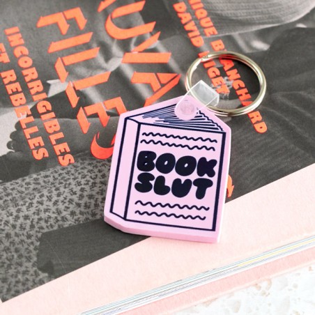 Keyring - Book slut